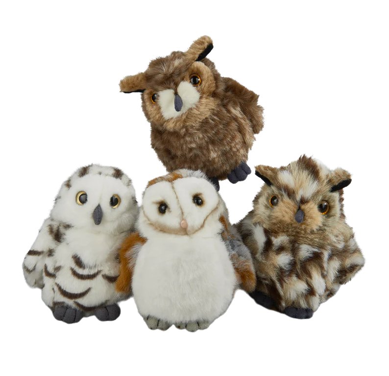 Living Nature Living Nature Assorted Soft Toy Owl - 13cm
