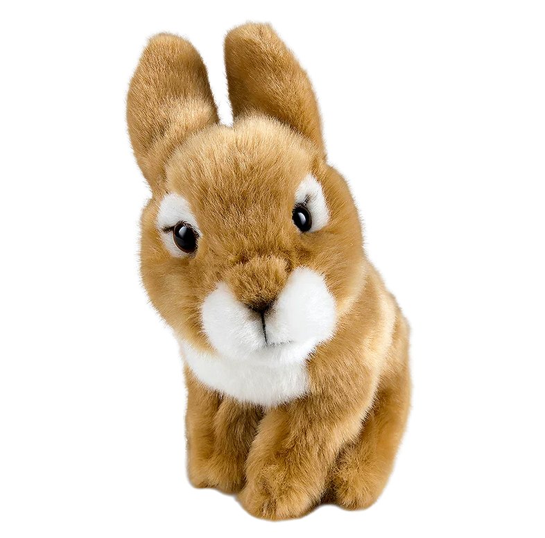 Living Nature Living Nature Sitting Baby Rabbit Soft Toy - 17cm