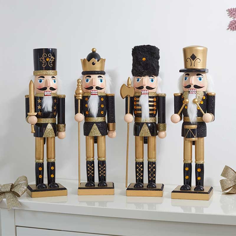 Smart Garden Products Nutcracker Large - Black & Gold