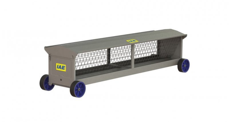 IAE IAE Sheep Hayrack On Wheels - 8'