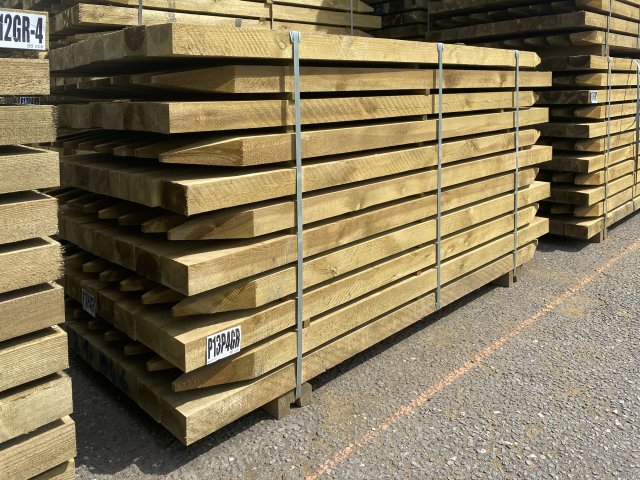 BATA Treated Timber - 2.1m X 125mm X 75mm