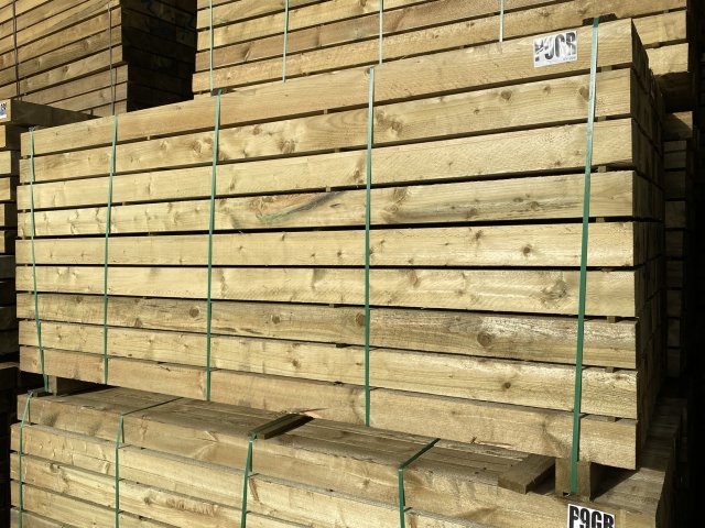 BATA Treated Timber - 2.4m X 100mm X 100mm - Non Pointed