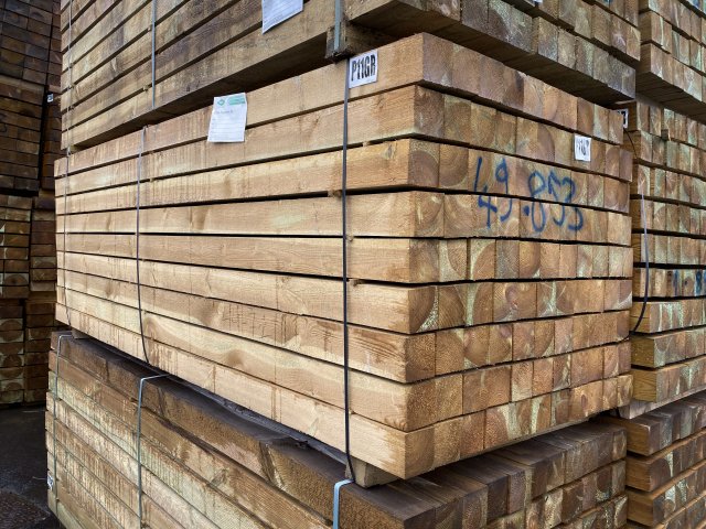 BATA Treated Timber - 3m X 100mm X 100mm - Non Pointed