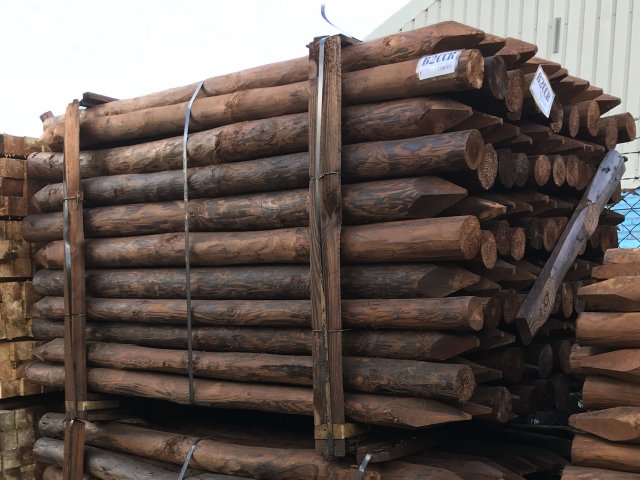 BATA Treated Stake Creosoted - 1.8m X 75-100mm