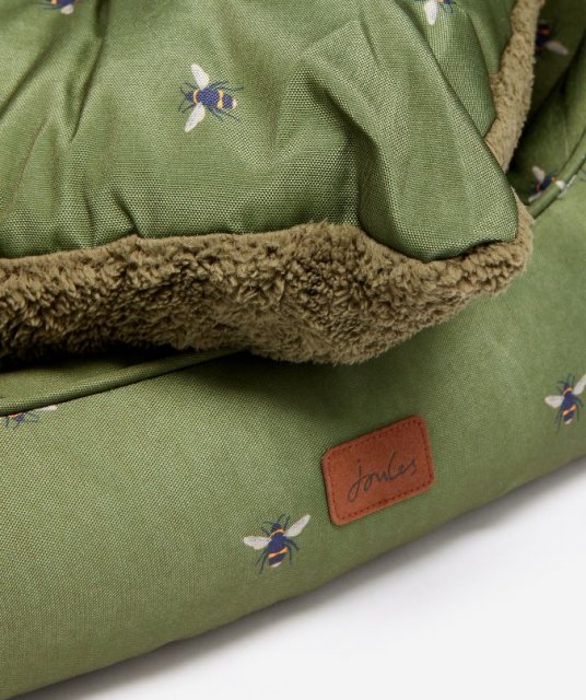 Joules Bee Print Box Dog Bed BATA Ltd