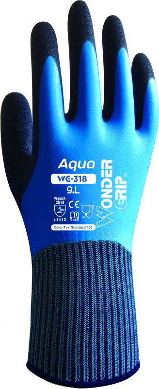 Wonder Grip Wonder Grip Glove Aqua