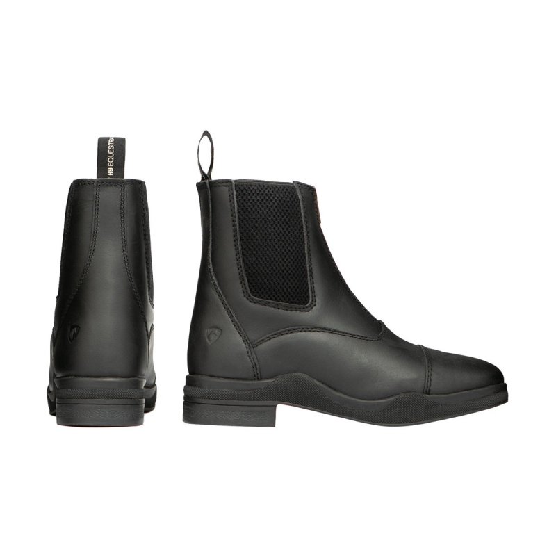 Battles Hy Fleeced Lined Wax Leather Zip Jodhpur Boot