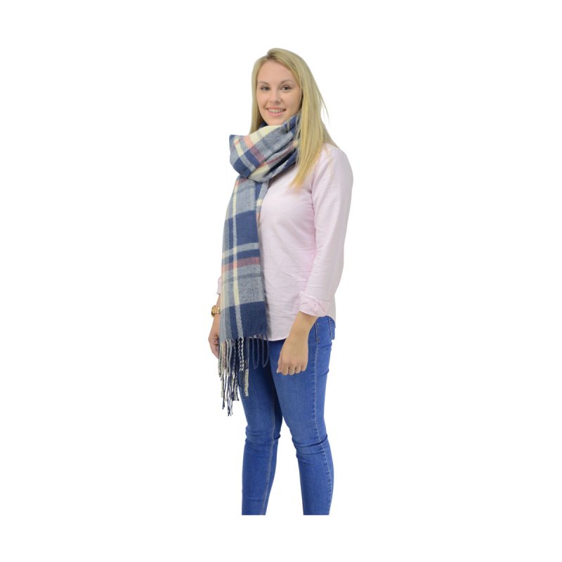 Battles Hy Ladies Soft Tartan Scarf