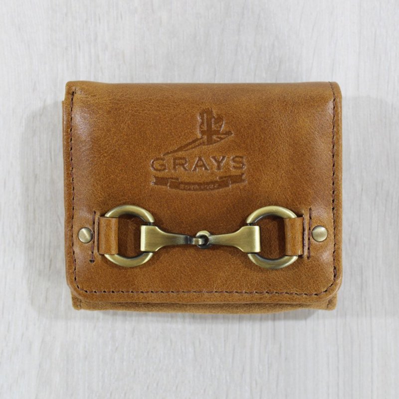 Grays Grays Jodie Compact Purse - Natural Leather