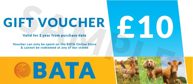 BATA BATA In-Store Voucher - £10