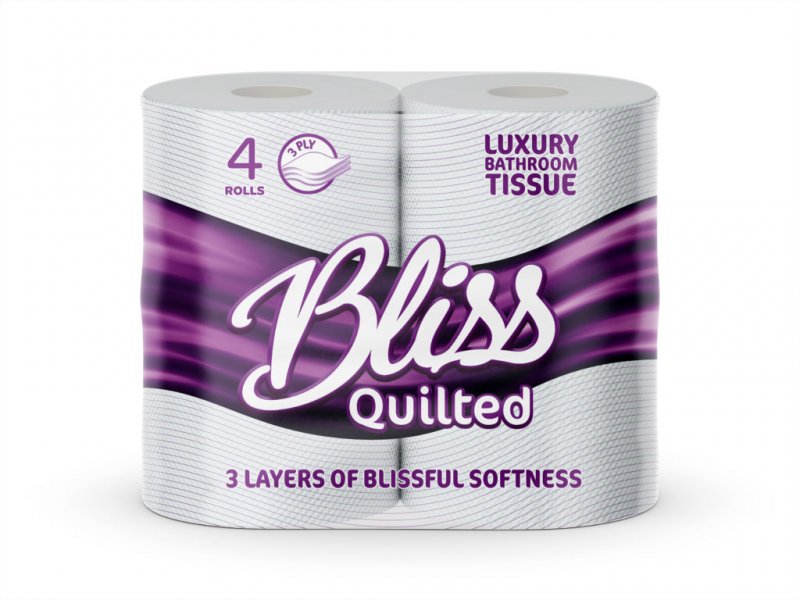 Bliss Triple Quilted Toilet Roll - 40pk