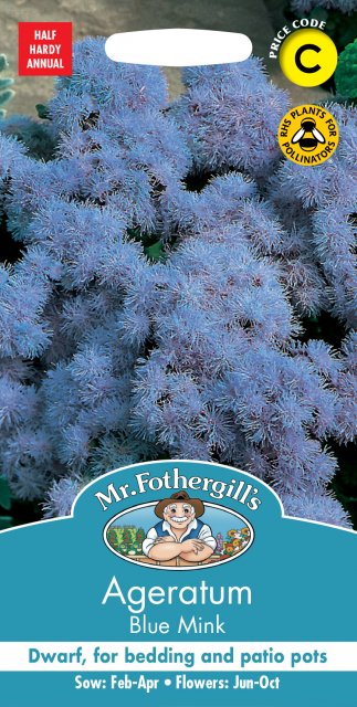 Mr Fothergill's Fothergills Ageratum Blue Mink