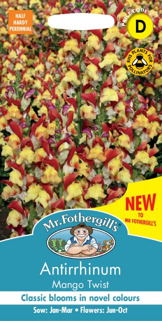 Mr Fothergill's Fothergills Antirrhinum Mango Twist