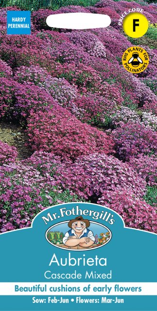 Mr Fothergill's Fothergills Aubrieta Cascade Mixed