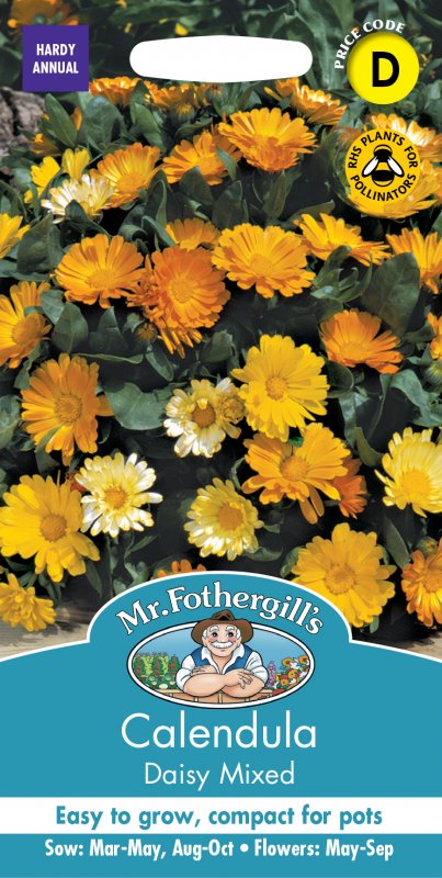 Mr Fothergill's Fothergills Calendula Mr F's Daisy Mixed