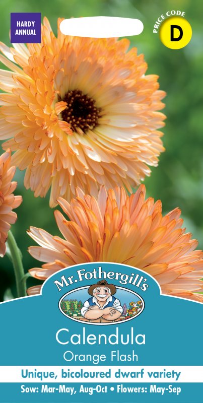 Mr Fothergill's Fothergills Calendula Orange Flash