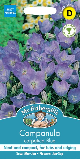 Mr Fothergill's Fothergills Campanula Carpatica Blue