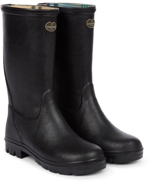 Le Chameau Children's Petite Aventure Jersey Lined Wellingtons