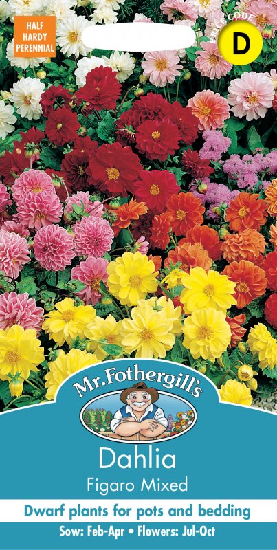 Mr Fothergill's Fothergills Dahlia Figaro Mixed