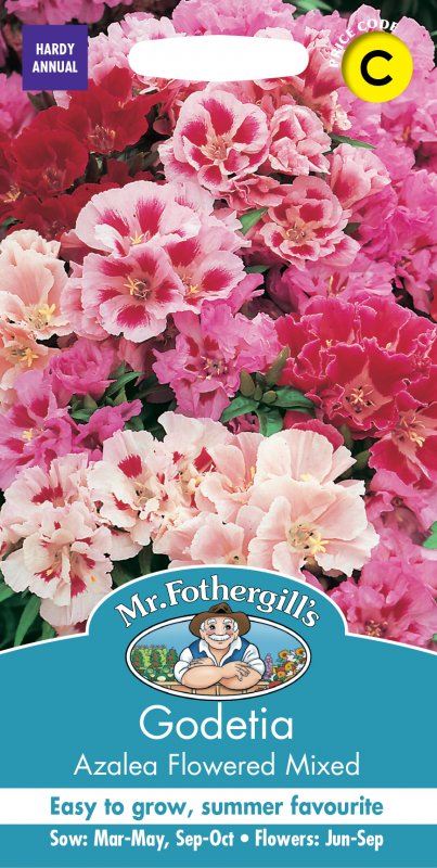 Mr Fothergill's Fothergills Godetia Azalea Flowered Mix