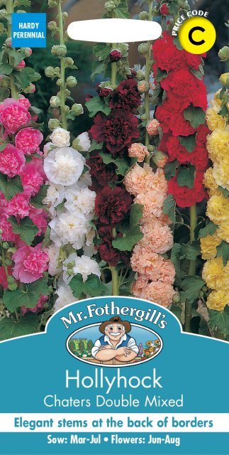 Mr Fothergill's Fothergills Hollyhock Chaters Double Mixed