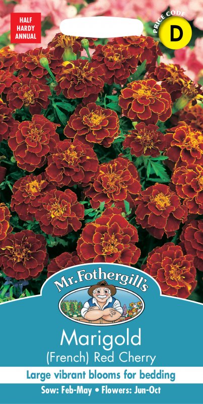 Mr Fothergill's Fothergills Marigold French Red Cherry