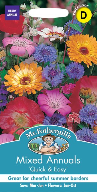 Mr Fothergill's Fothergills Mixed Annuals Quick & Easy