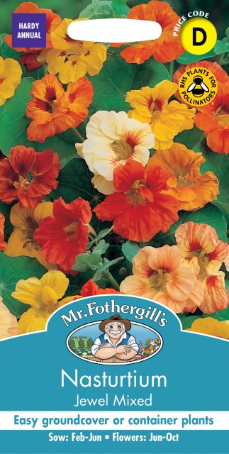 Mr Fothergill's Fothergills Nasturtium Jewel Mixed