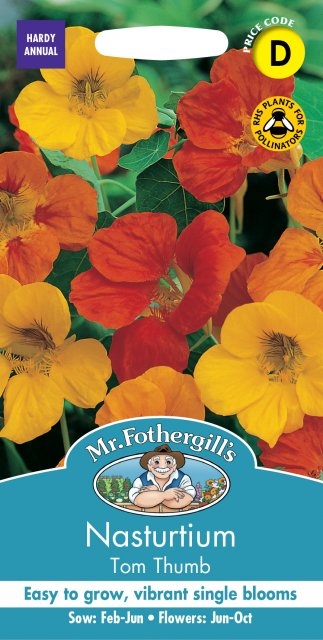 Mr Fothergill's Fothergills Nasturtium Tom Thumb