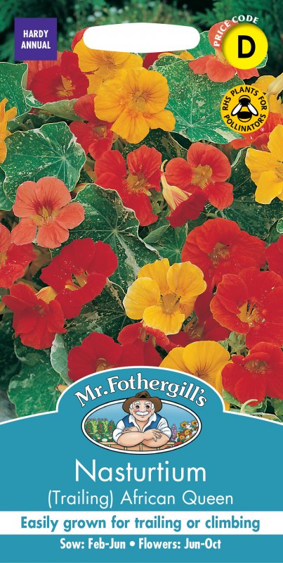 Mr Fothergill's Fothergills Nasturtium African Queen