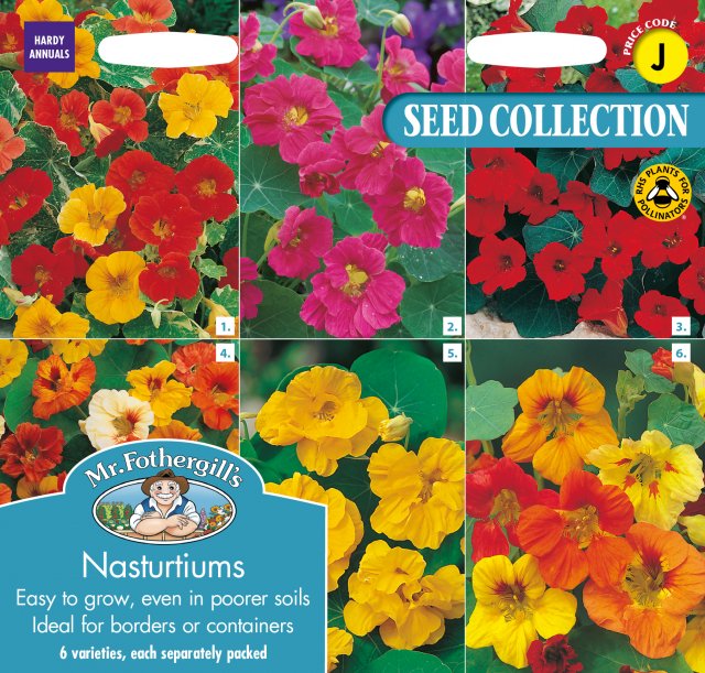 Mr Fothergill's Fothergills Seed Collection Nasturtiums