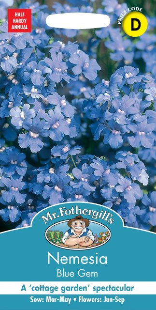 Mr Fothergill's Fothergills Nemesia Blue Gem