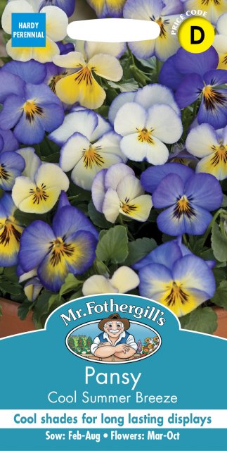 Mr Fothergill's Fothergills Pansy Cool Summer Breeze