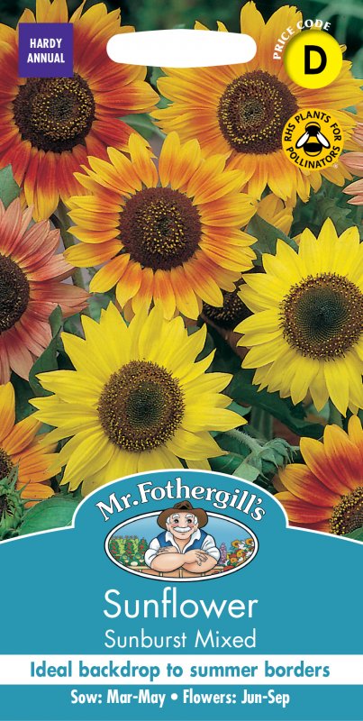 Mr Fothergill's Fothergills Sunflower Sunburst Mixed