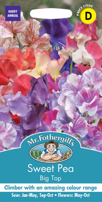 Mr Fothergill's Fothergills Sweet Pea Big Top