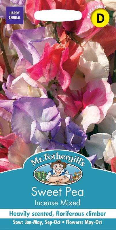 Mr Fothergill's Fothergills Sweet Pea Incense Mixed