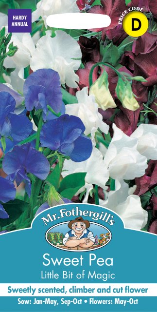 Mr Fothergill's Fothergills Sweet Pea Little Bit O Magic