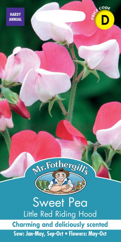 Mr Fothergill's Fothergills Sweet Pea Little Red Riding Hood