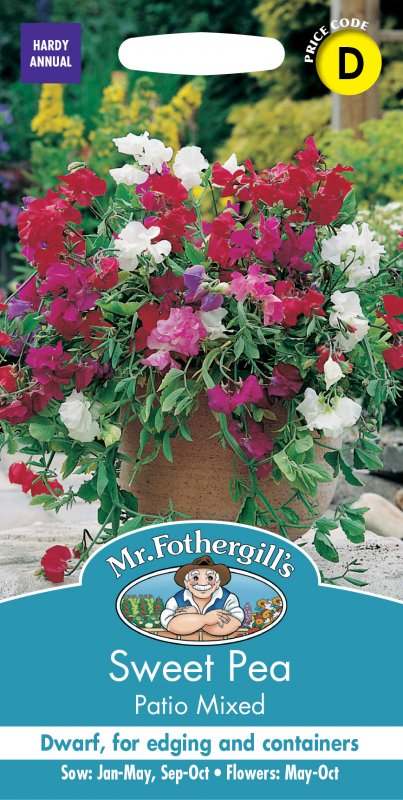 Mr Fothergill's Fothergills Sweet Pea Patio Mixed