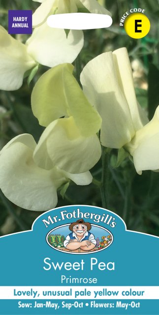 Mr Fothergill's Fothergills Sweet Pea Primrose