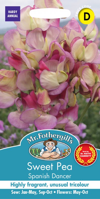 Mr Fothergill's Fothergills Sweet Pea Spanish Dancer