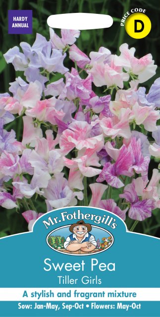 Mr Fothergill's Fothergills Sweet Pea Tiller Girls