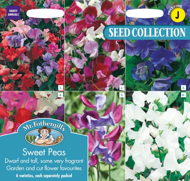 Mr Fothergill's Fothergills Sweet Pea Collection