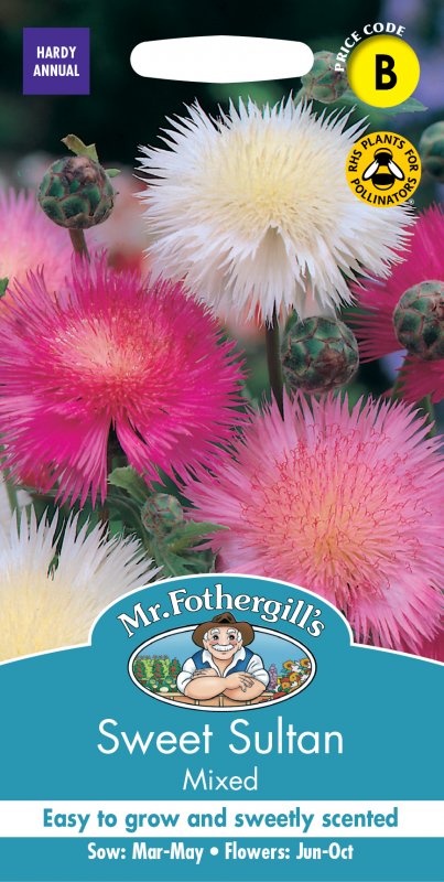 Mr Fothergill's Fothergills Sweet Sultan Mixed