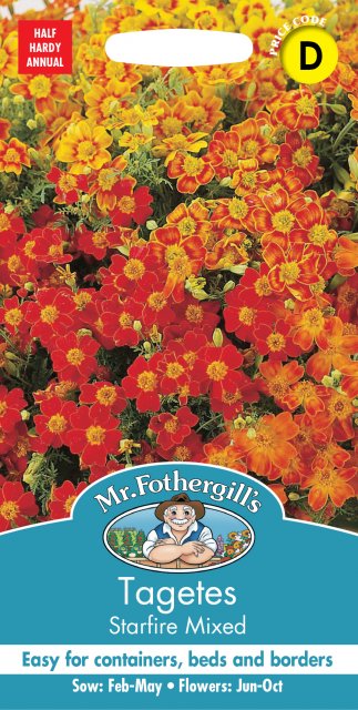 Mr Fothergill's Fothergills Tagetes Starfire Mixed