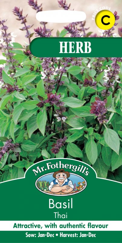 Mr Fothergill's Fothergills Basil Thai Herb Garden