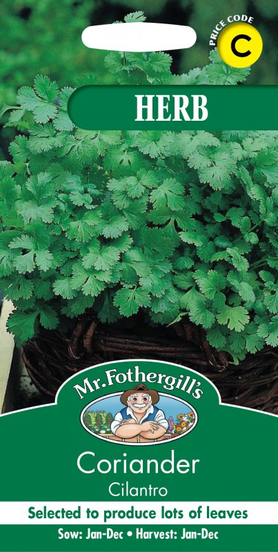 Mr Fothergill's Fothergills Coriander Cilantro Herb Garden