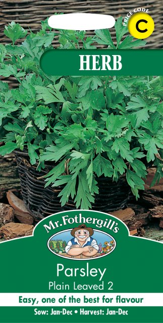 Mr Fothergill's Fothergills Parsley Plain Leaved 2 Herb Garden