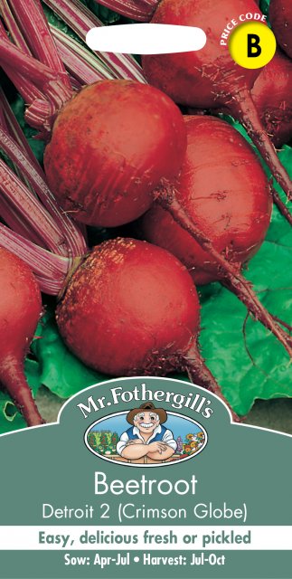 Mr Fothergill's Fothergills Beetroot Detroit 2  Crimson Globe