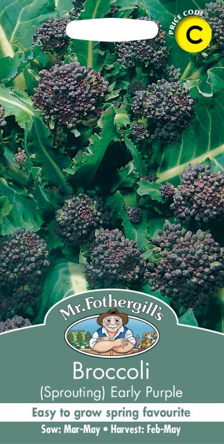 Mr Fothergill's Fothergills Broccoli Sprouting  Early Purple